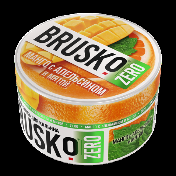 Смесь Brusko Манго С Апельсином И Мятой (Zero)  250 гр в Донецке