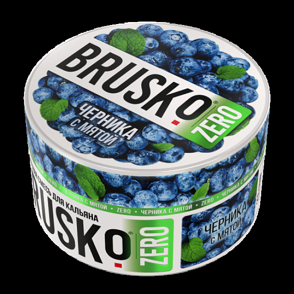 Смесь Brusko Черника С Мятой (Zero)  250 гр в Донецке