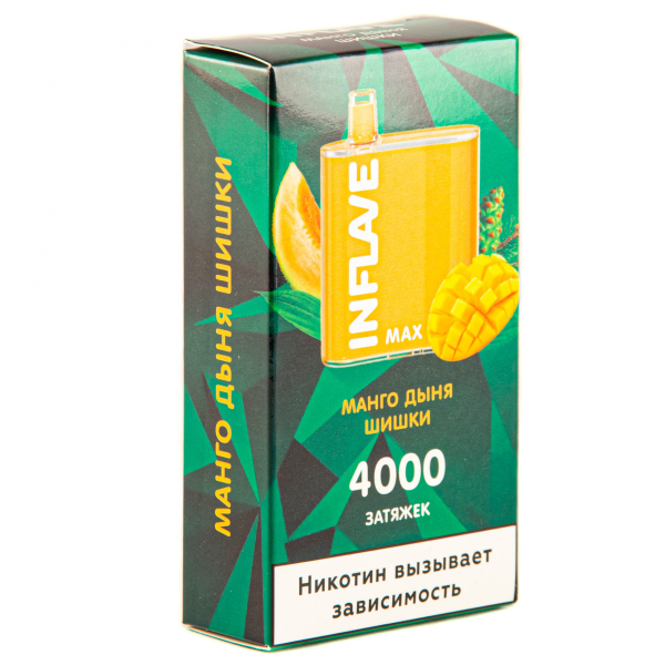 Inflave Max Манго-Дыня-Шишки (4000 Затяжек) в Донецке