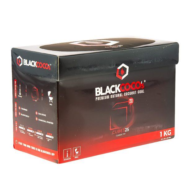 Уголь Blackcoco’s Кокосовый 72 Шт (25 Мм) в Донецке