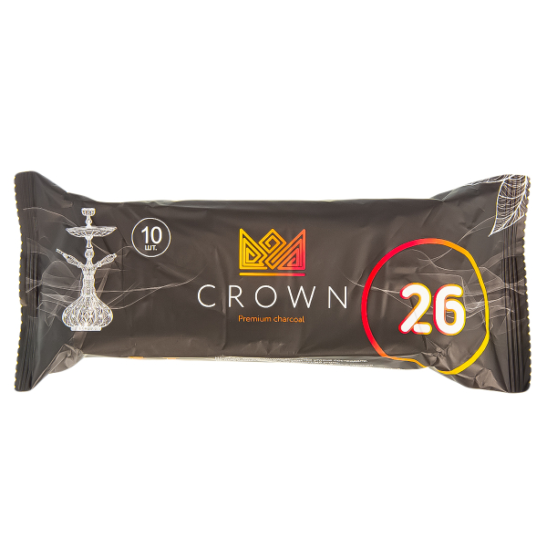 Уголь Crown Кокосовый 10 Шт (26 Мм) в Донецке