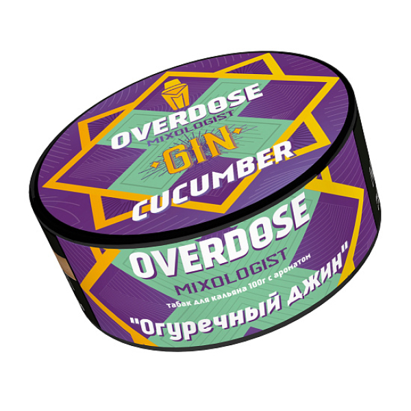 Табак Overdose Gin Cucumber  100 грамм в Донецке