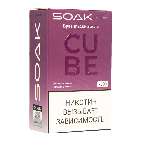 Soak Cube Бразильский Асаи 7000 Затяжек в Донецке