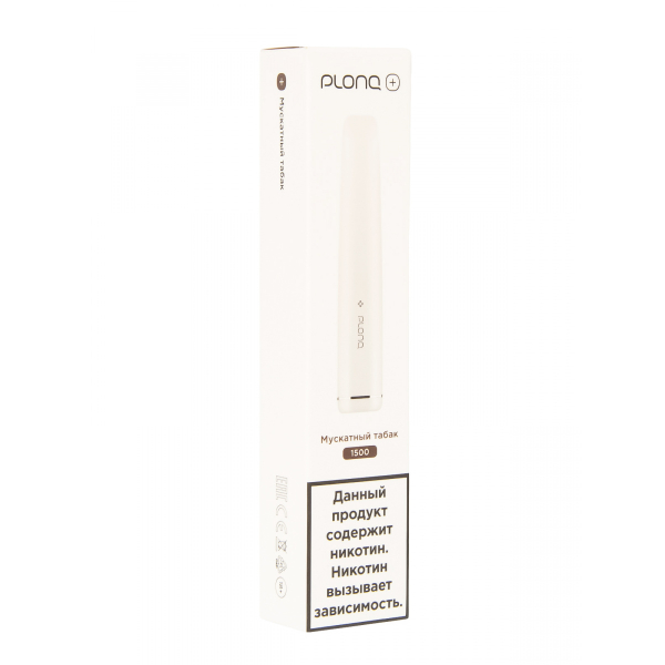 Plonq Plus Мускатный Табак (1500 Затяжек) 20 Мг в Донецке
