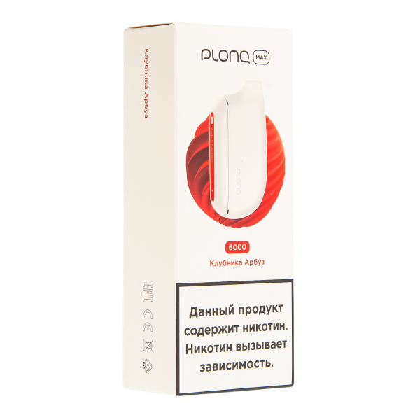 Plonq Max Клубника Арбуз (6000 Затяжек) 20 Мг в Донецке