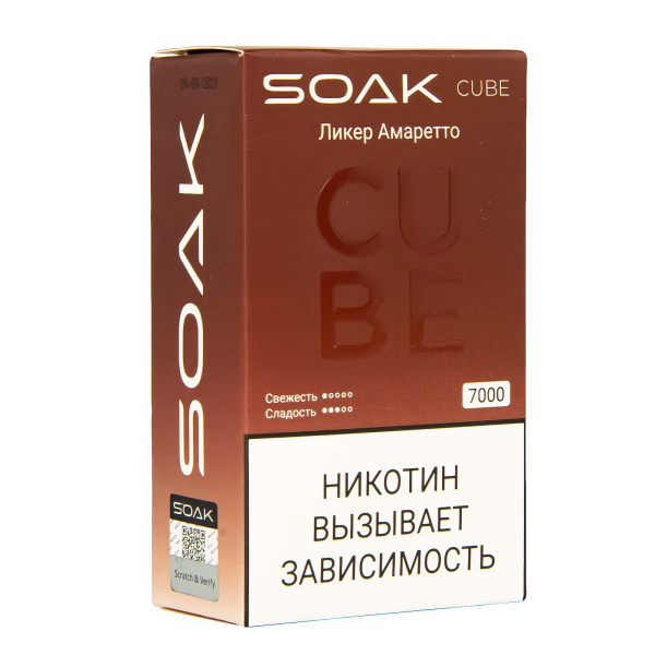 Soak Cube Ликер Амаретто 7000 Затяжек в Донецке