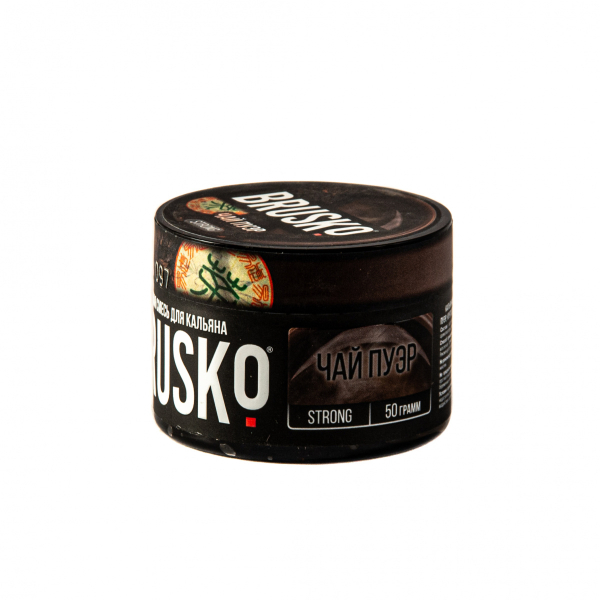 Смесь Brusko Strong Чай Пуэр  50 гр в Донецке
