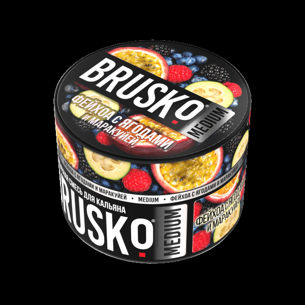 Смесь Brusko Medium Фейхоа С Ягодами И Маракуйей  50 гр в Донецке