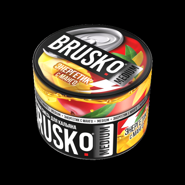 Смесь Brusko Medium Энергетик С Манго  50 гр в Донецке