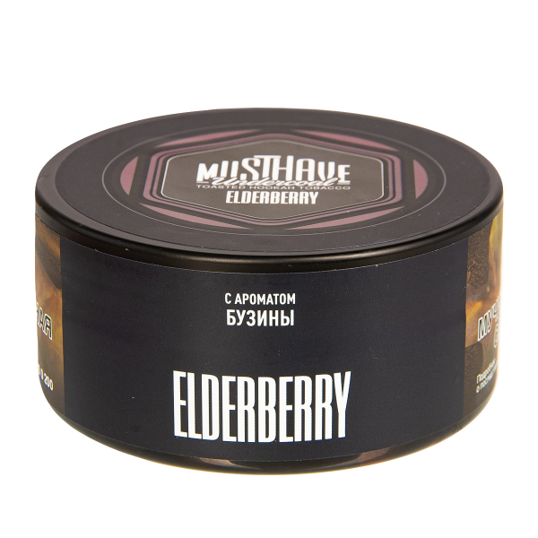 Табак Musthave Elderberry  125 грамм в Донецке