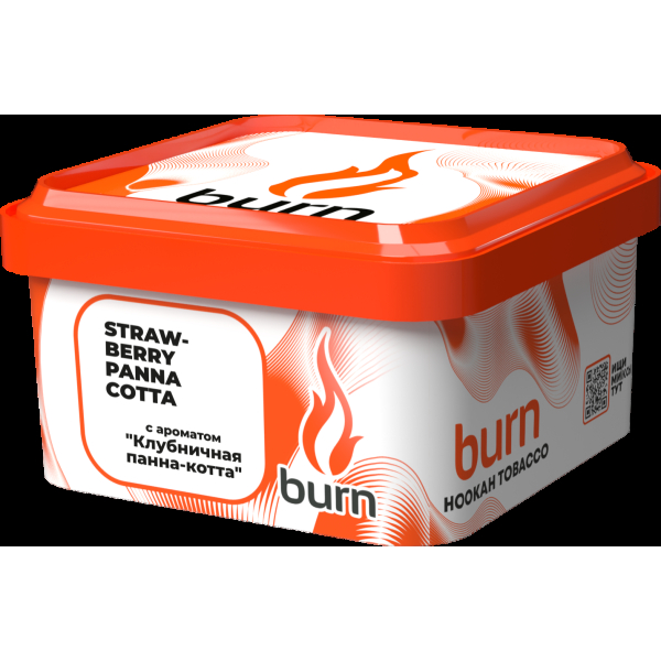 Табак Burn Strawberry Panna-Cotta  200 грамм в Донецке