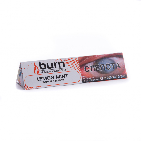 Табак Burn Lemon Mint  25 грамм в Донецке