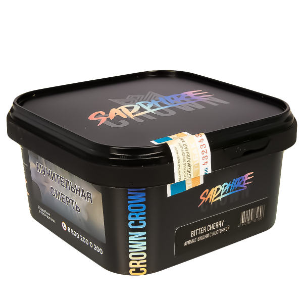 Табак Sapphire Crown Bitter Cherry  200 грамм в Донецке