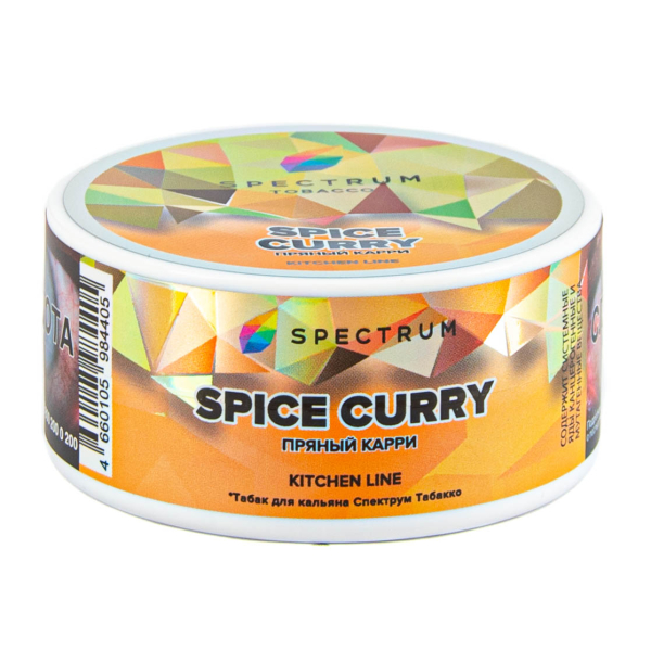 Табак Spectrum Kitchen Line Spice Curry  25 грамм в Донецке