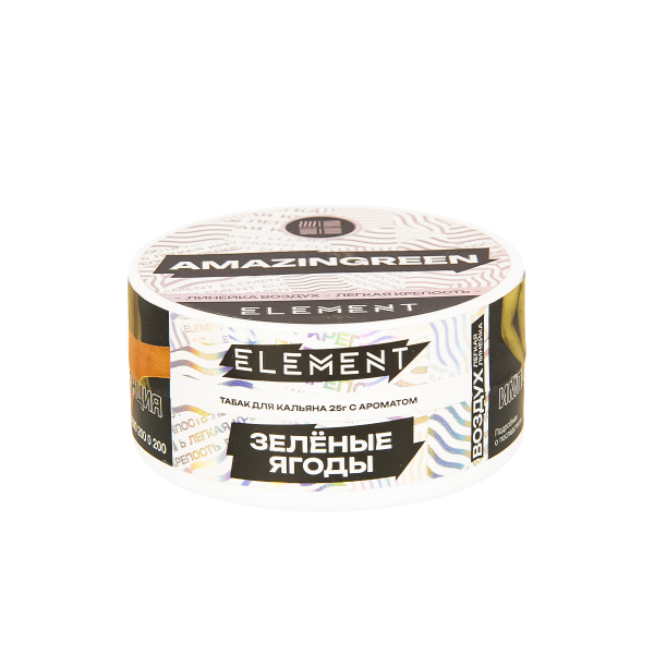 Табак Element Воздух Amazingreen New  25 грамм в Донецке
