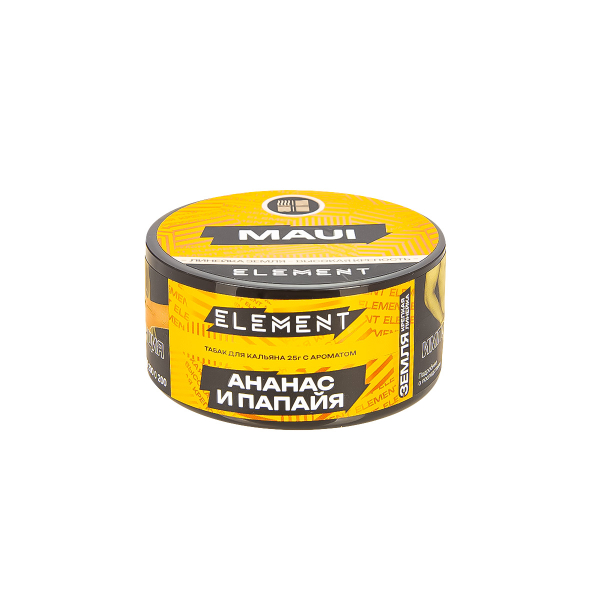 Табак Element Земля Maui New  25 грамм в Донецке