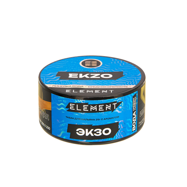 Табак Element Вода Ekzo New  25 грамм в Донецке