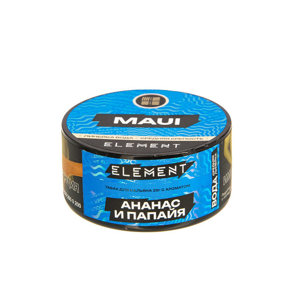 Табак Element Вода Maui New  25 грамм в Донецке