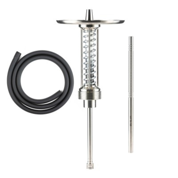 Кальян Bsp Hookah Cybertank White Black Chrome в Донецке