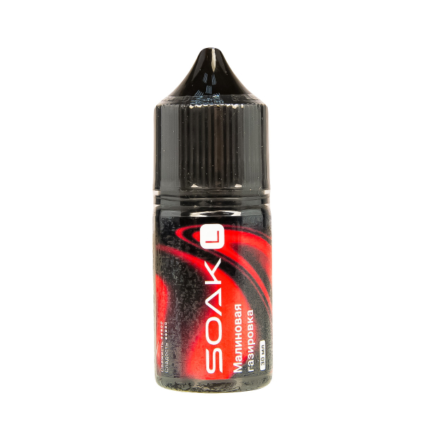 Жидкость Soak L30 Raspberry Soda 30 Мл 2 Мг в Донецке