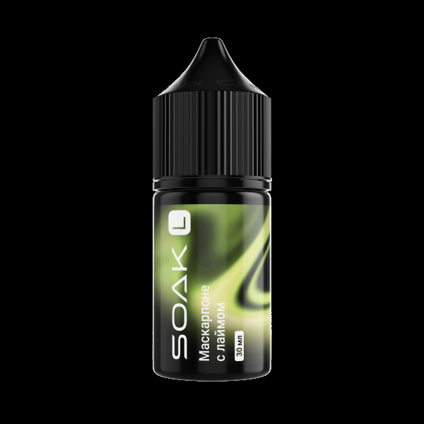 Жидкость Soak L30 Mascarpone Lime 30 Мл 2 Мг в Донецке