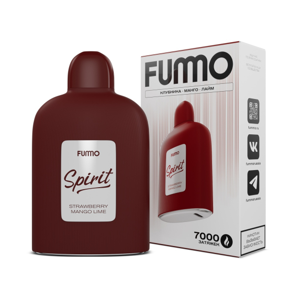 Электронка Fummo Spirit Клубника Манго Лайм  в Донецке