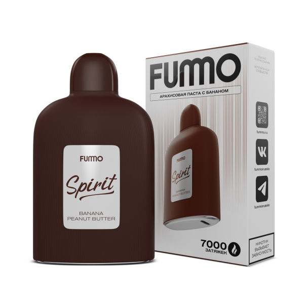 Электронка Fummo Spirit Арахисовая Паста С Бананом  в Донецке