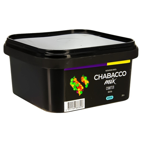 Смесь Chabacco Mix Skittle   Medium 200 гр в Донецке