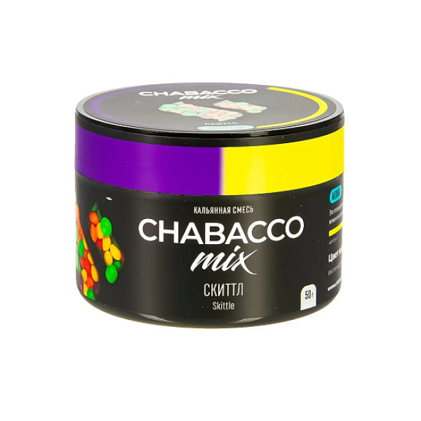 Смесь Chabacco Mix Skittle   Medium 50 гр в Донецке