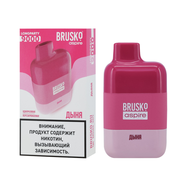 Электронка Brusko Longparty Дыня (9000 Затяжек) в Донецке