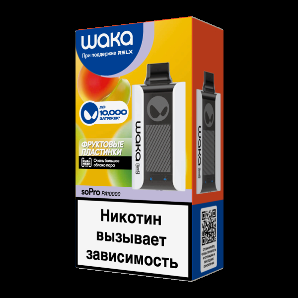 Электронка Waka Фруктовые Пластинки(10000 Затяжек) в Донецке