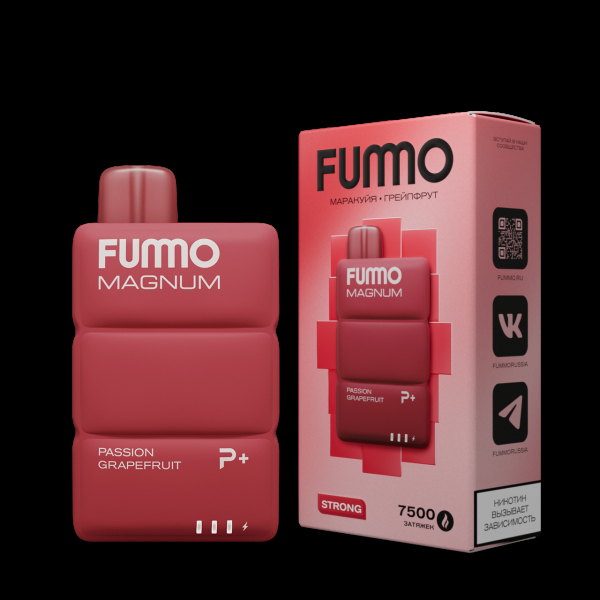 Электронка Fummo Magnum Маракуйя Грейпфрут (7500 Затяжек) в Донецке