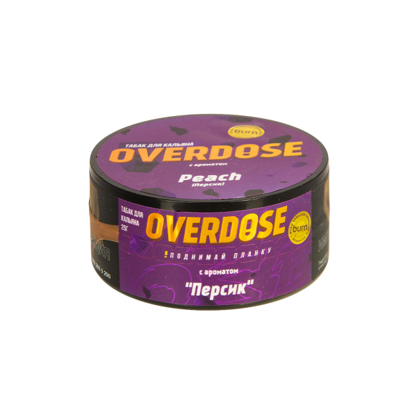Табак Overdose Peach  25 грамм в Донецке