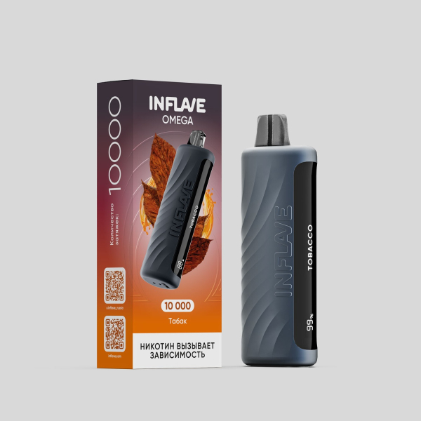 Электронка Inflave Omega Табак (10000 Затяжек) в Донецке