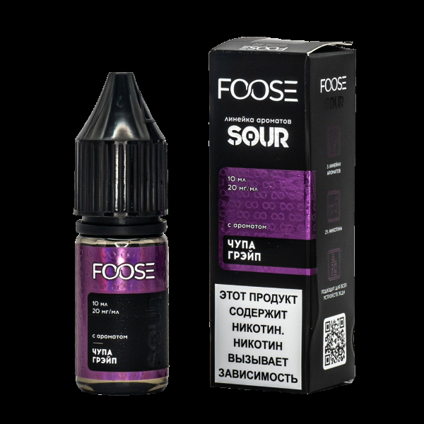 Жидкость Foose Sour Чупа Грейп 10 Мл в Донецке
