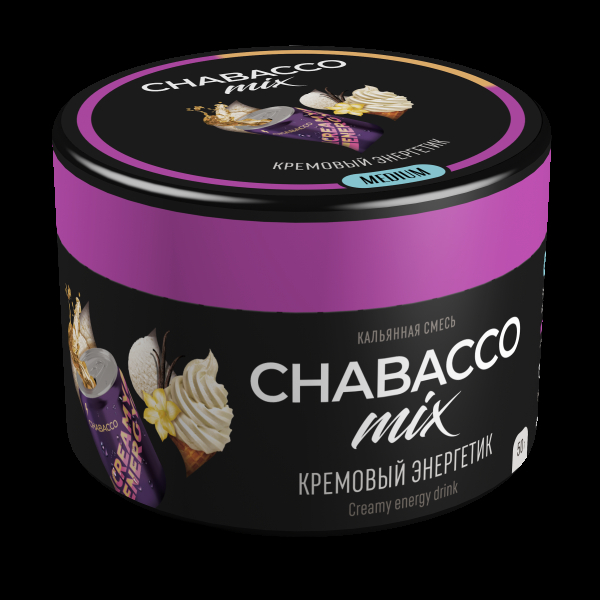 Смесь Chabacco Mix Medium Creamy Energy Drink  50 гр в Донецке
