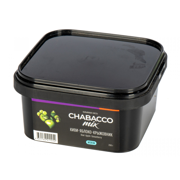 Смесь Chabacco Mix Medium Kiwi Apple Gooseberry  200 гр в Донецке
