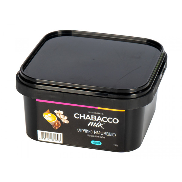 Смесь Chabacco Mix Medium Cappuccino Marshmallow  200 гр в Донецке