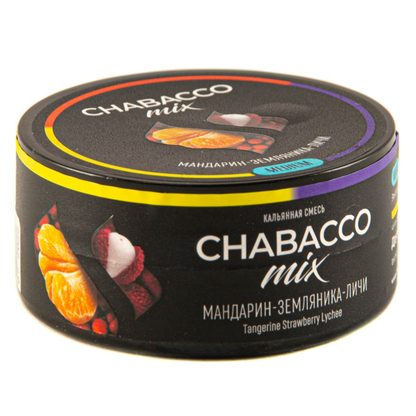 Смесь Chabacco Mix Medium Tangerine Strawberry Lychee  25 гр в Донецке