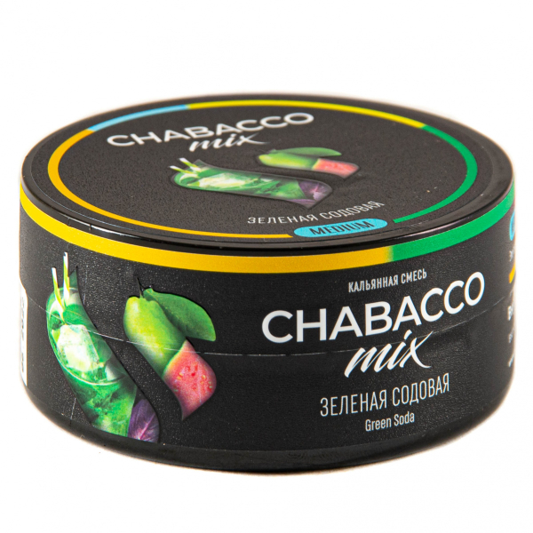 Смесь Chabacco Mix Medium Green Soda  25 гр в Донецке