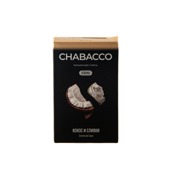 Смесь Chabacco Mix Strong Crème De Coco  50 гр в Донецке