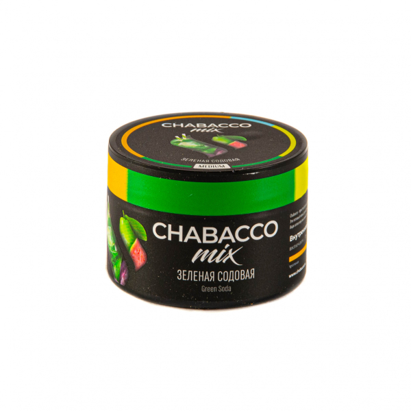 Смесь Chabacco Mix Medium Green Soda  50 гр в Донецке