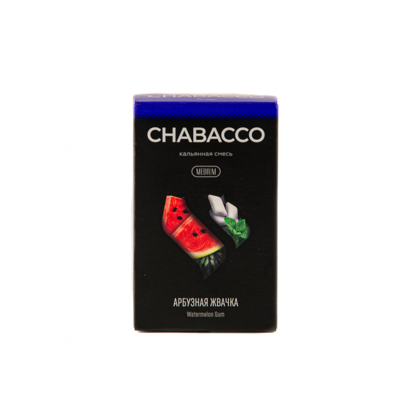Смесь Chabacco Mix Medium Watermelon Gum  50 гр в Донецке