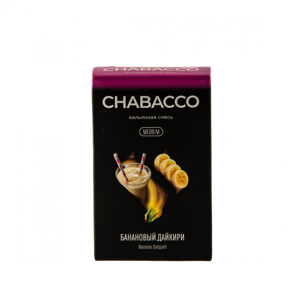 Смесь Chabacco Mix Medium Banana Daiquiri  50 гр в Донецке