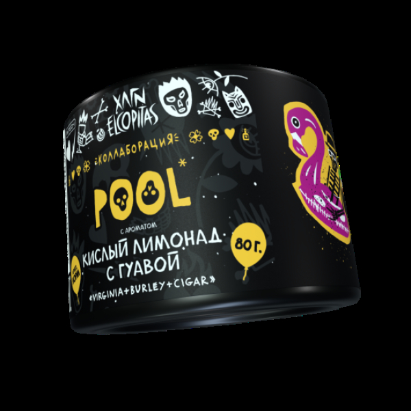 Табак  Хулиган Pool (Кислый Лимонад С Гуавой)  80 грамм в Донецке