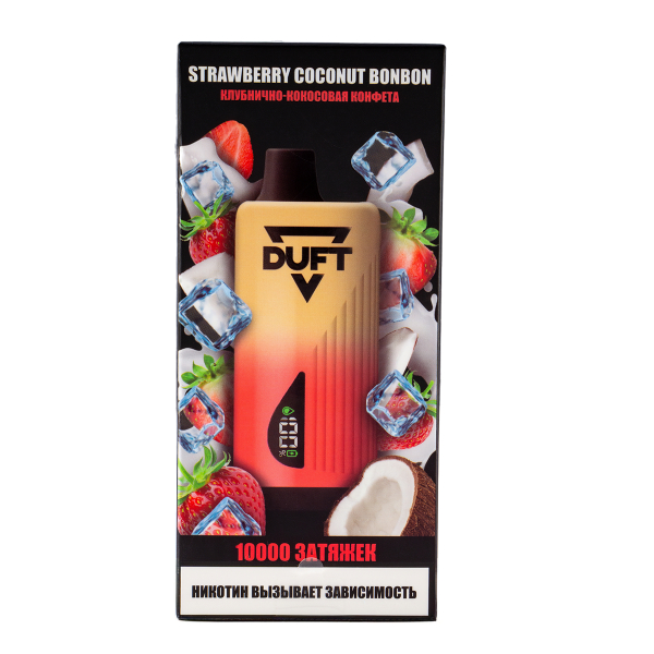 Электронка Duft Strawberry Coconut Bonbon (10000 Затяжек) в Донецке