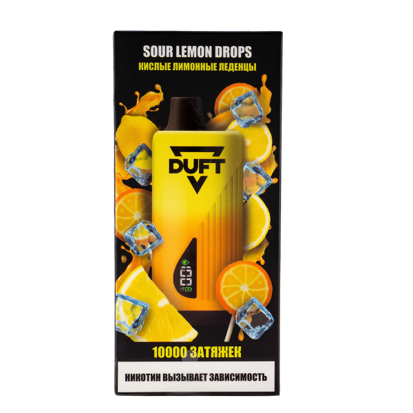 Электронка Duft Sour Lemon Drops (10000 Затяжек) в Донецке