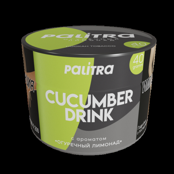 Табак Palitra Cucumber Drink (Огуречный Лимонад)  40 грамм в Донецке