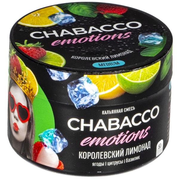 Смесь Chabacco Mix Medium Royal Lemonade  50 гр в Донецке