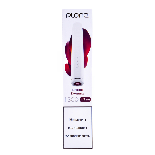Электронка Plonq Plus Вишня Ежевика (1500 Затяжек) 20 Мг в Донецке